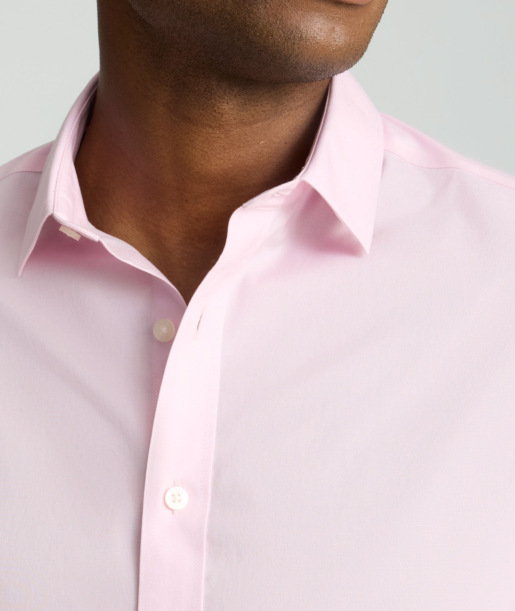 Chemise en coton stretch infroissable