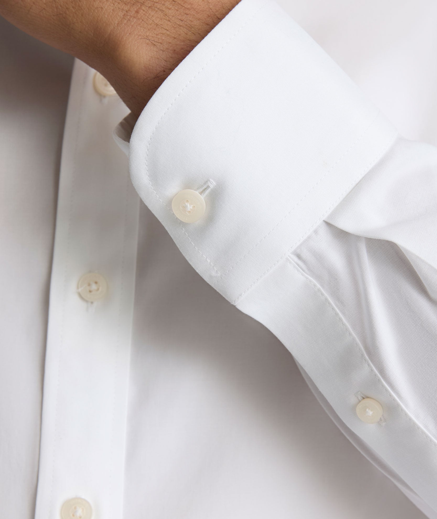 Chemise en coton stretch infroissable