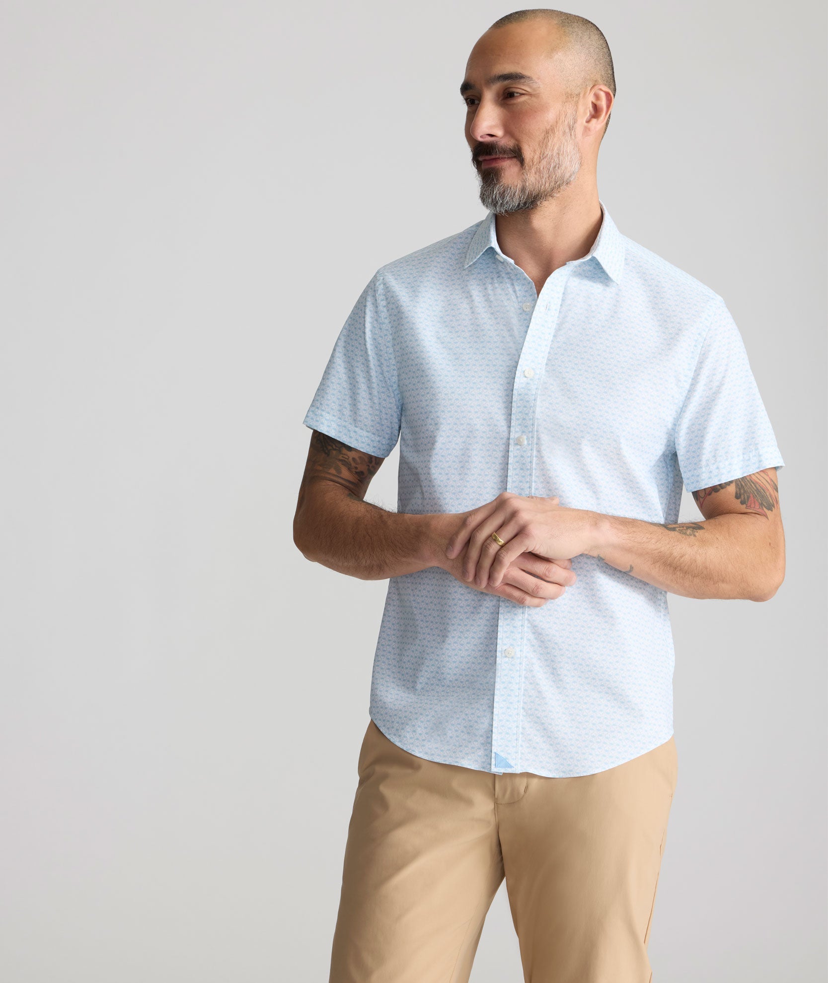 Chemise Arundel de performance à manches courtes