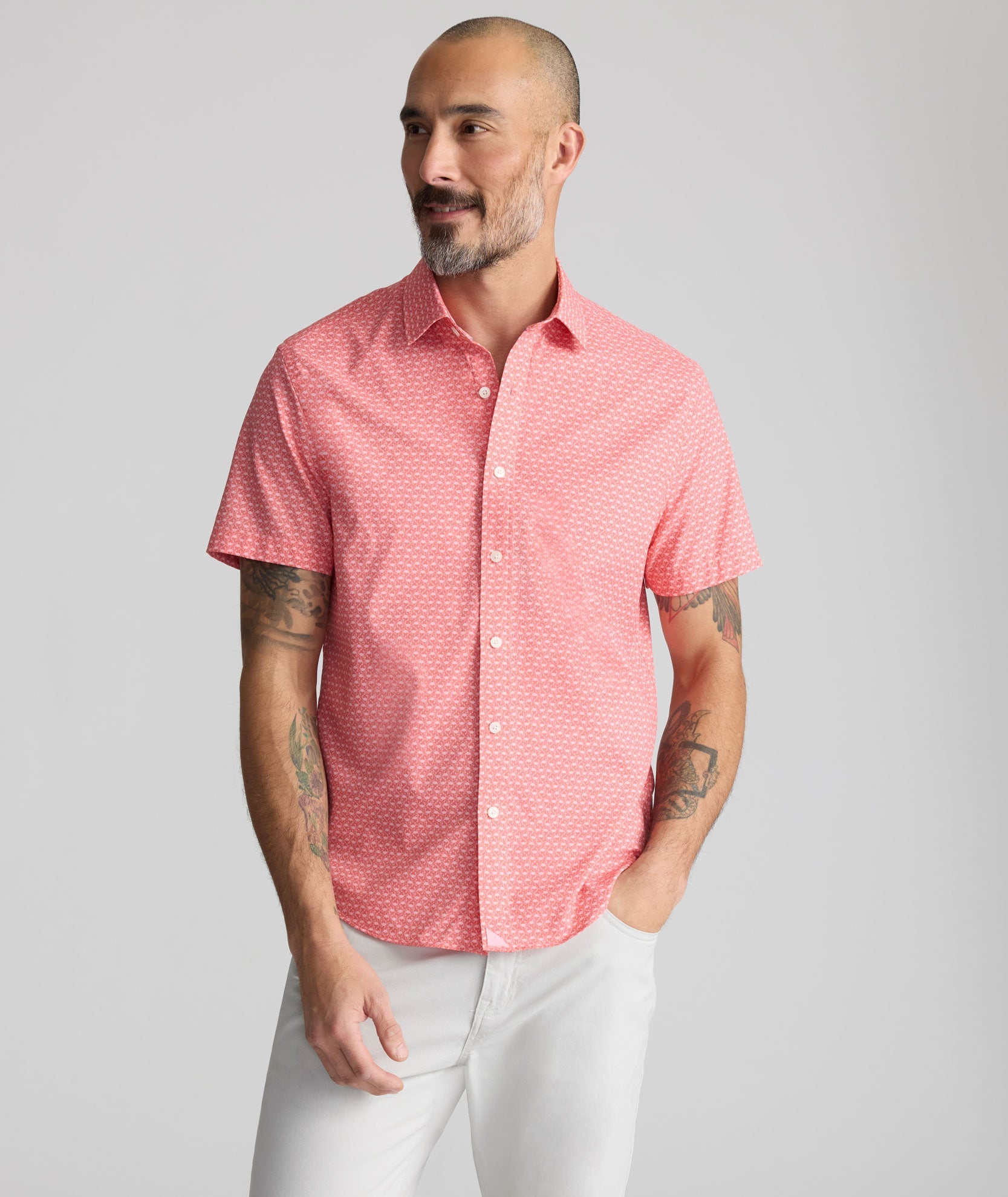Chemise Arundel de performance à manches courtes