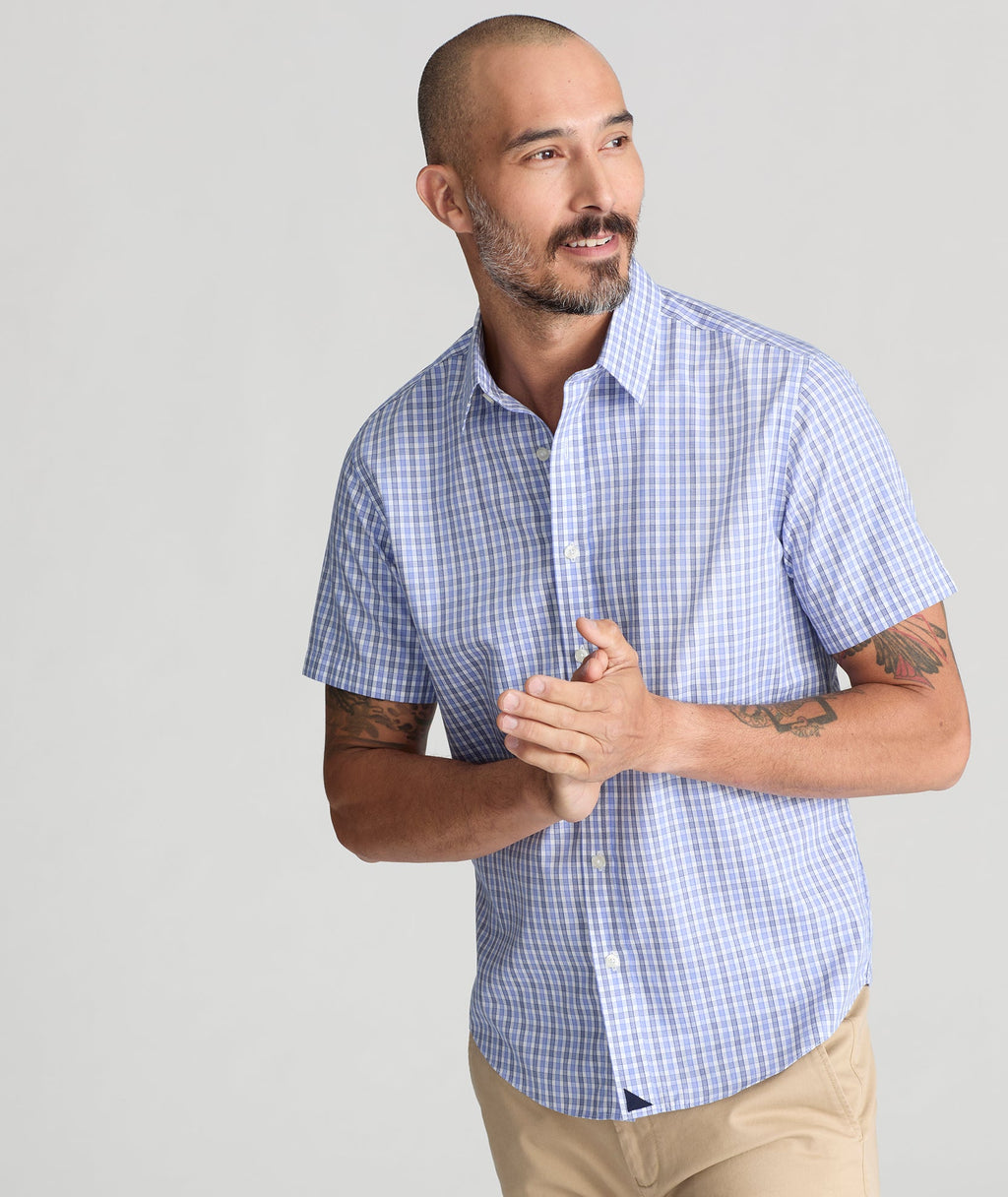 Chemise Dante à manches courtes infroissable