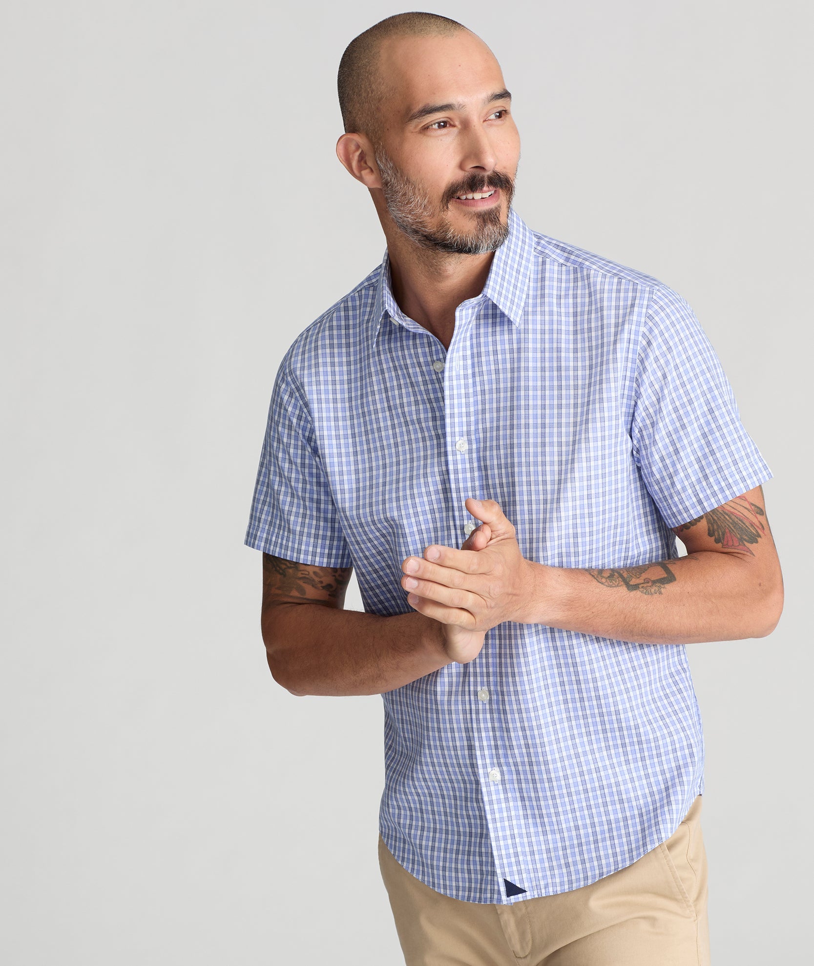 Chemise Dante à manches courtes infroissable