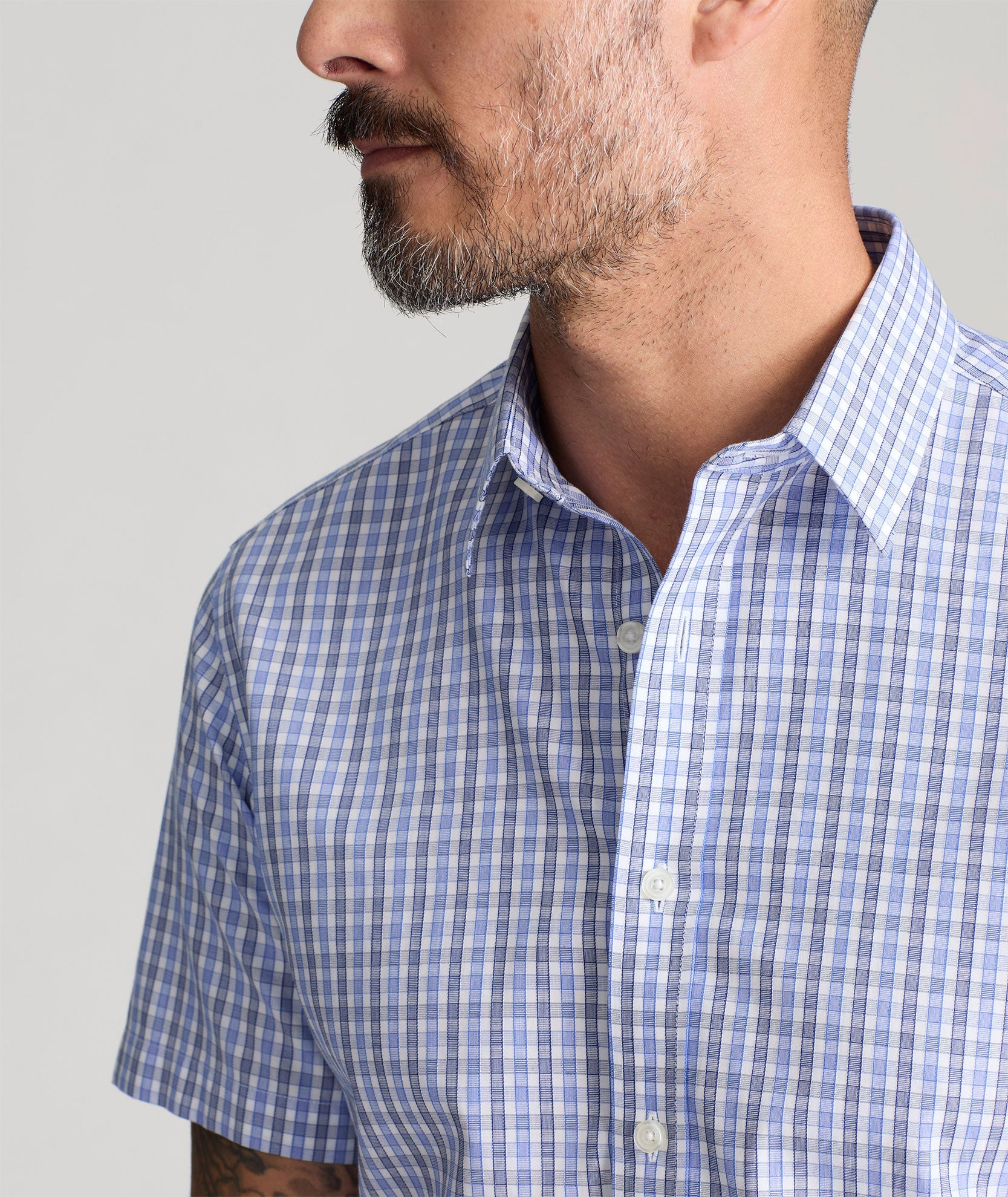 Chemise Dante à manches courtes infroissable