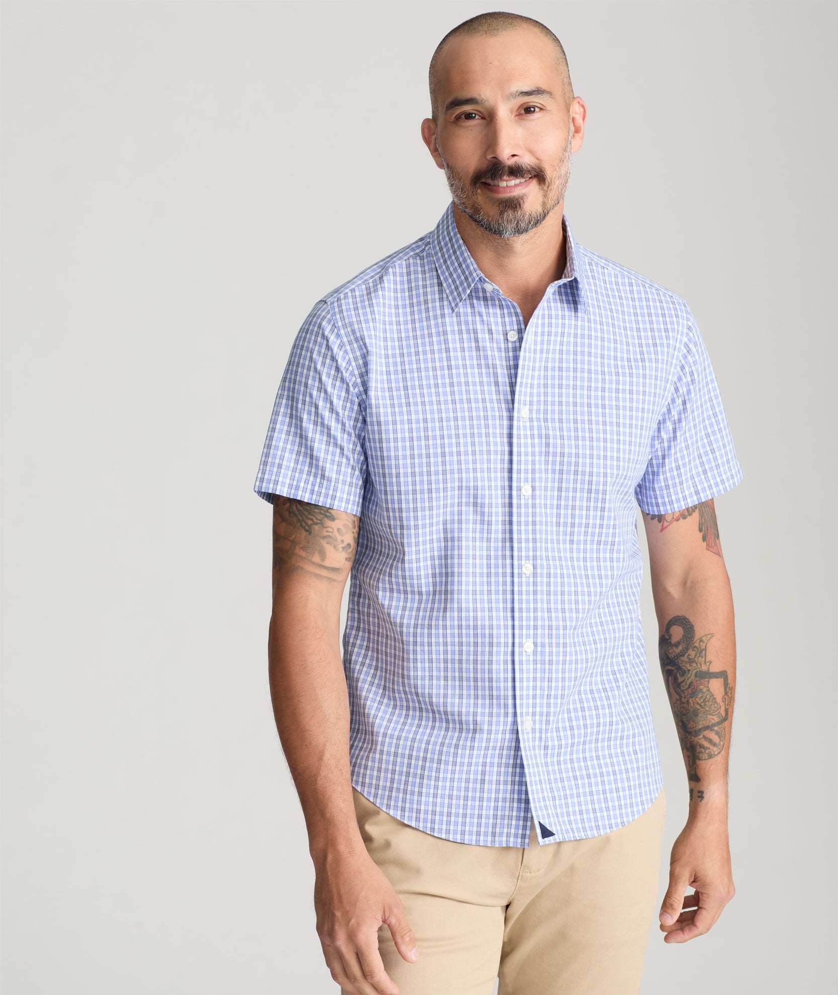 Chemise Dante à manches courtes infroissable
