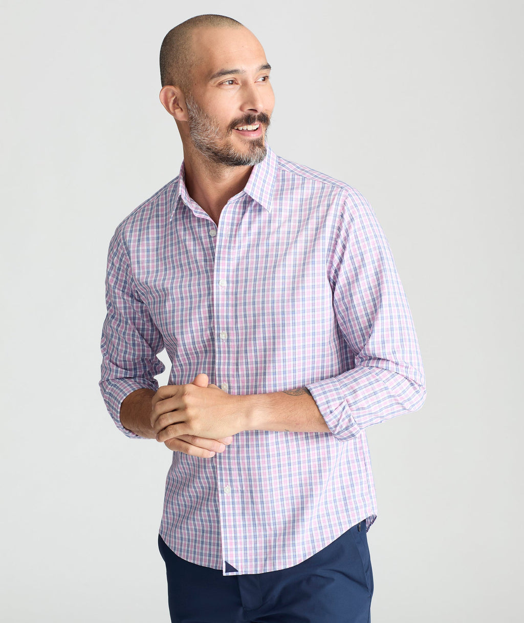 Chemise infroissable