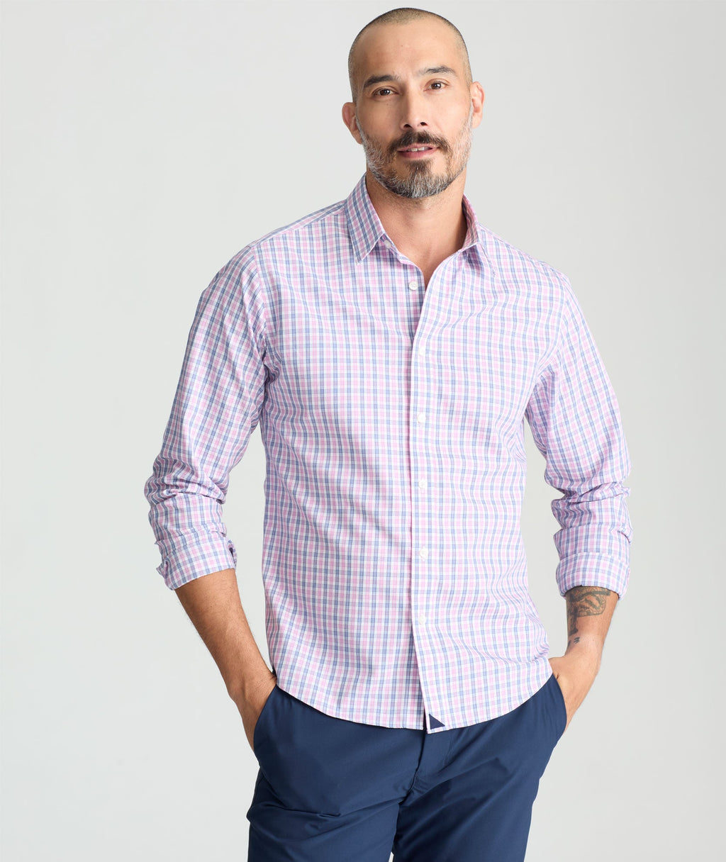 Chemise infroissable