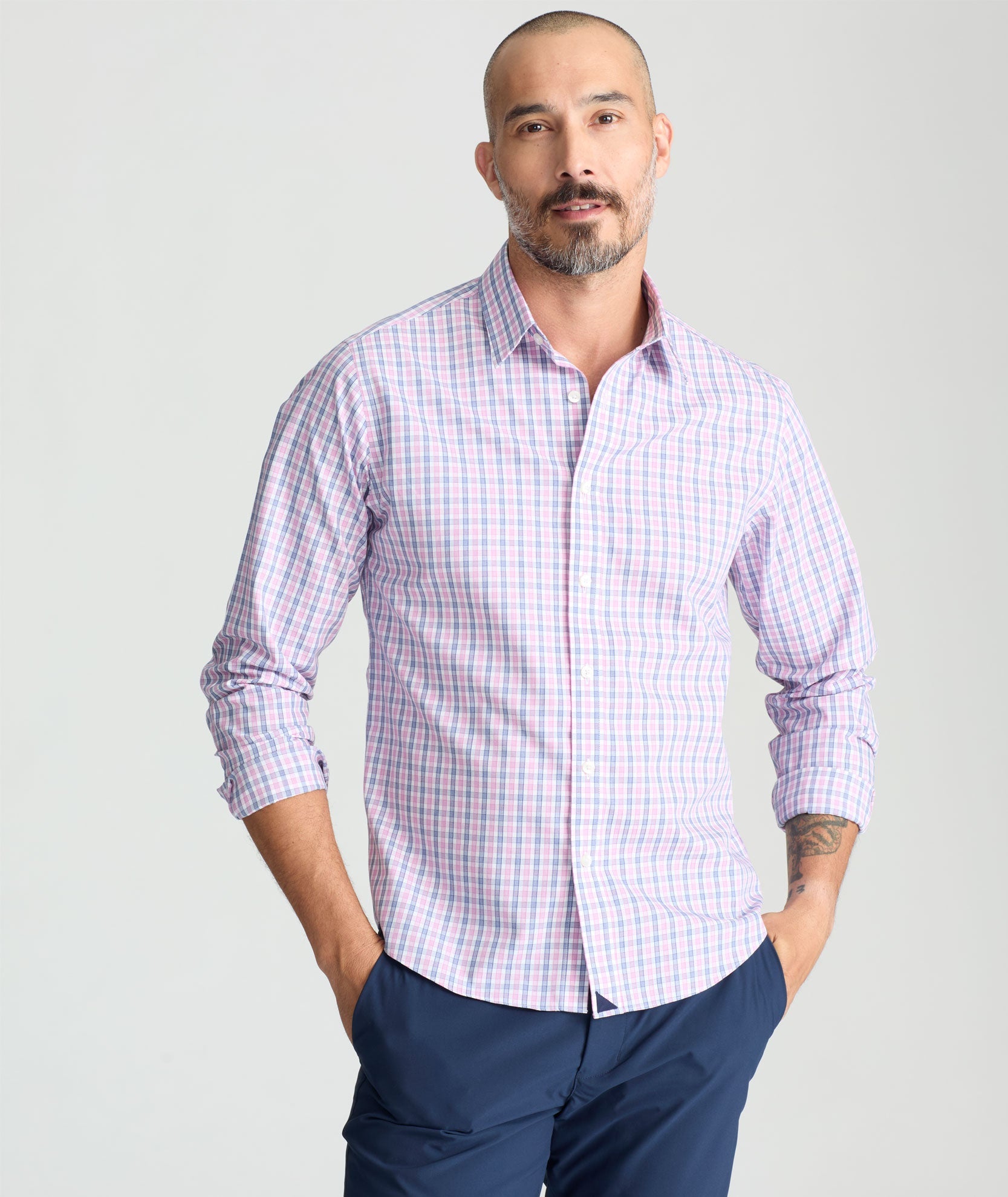 Chemise infroissable