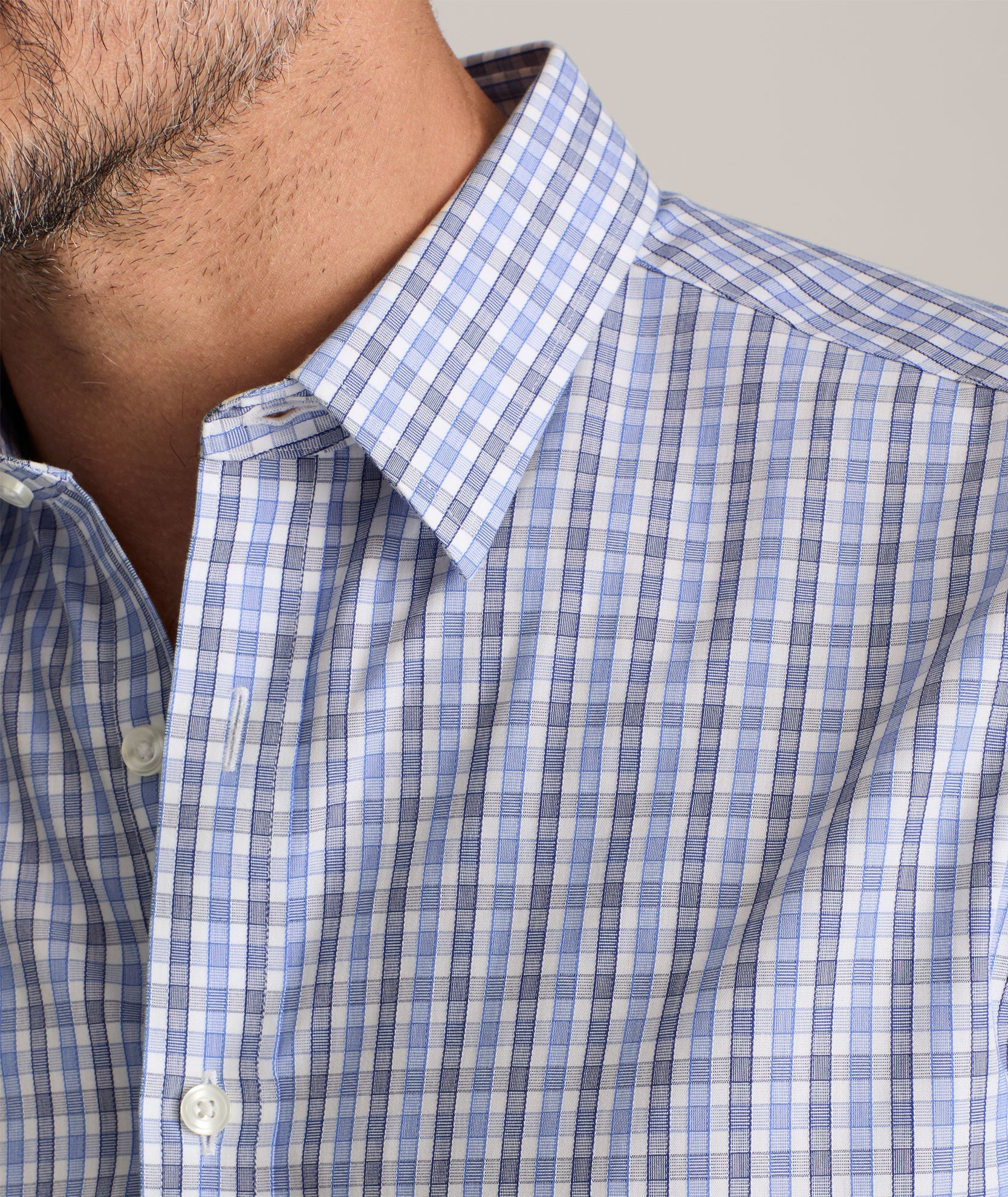 Chemise infroissable