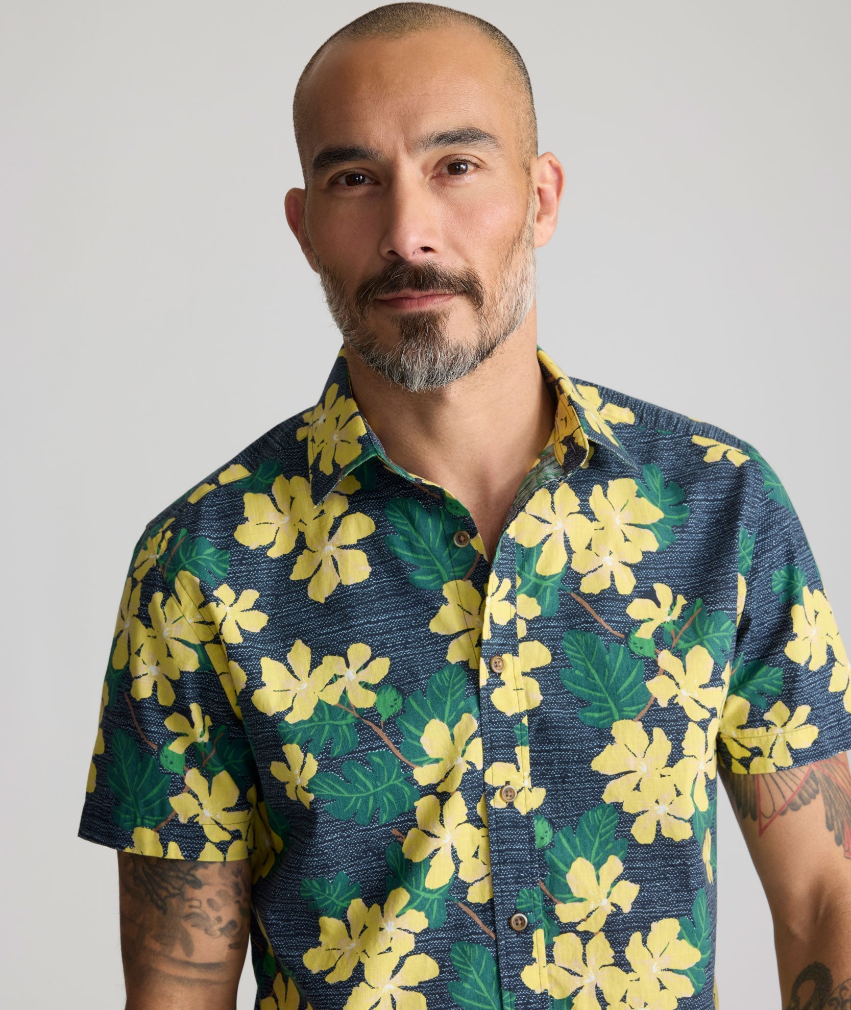 Chemise Finchley à manches courtes délavée vintage