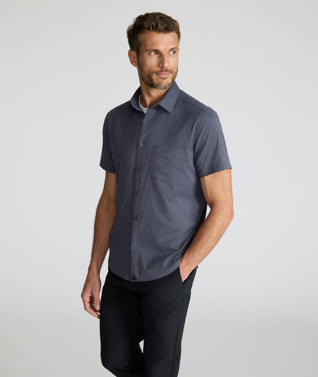 Chemise Gironde de performance à manches courtes