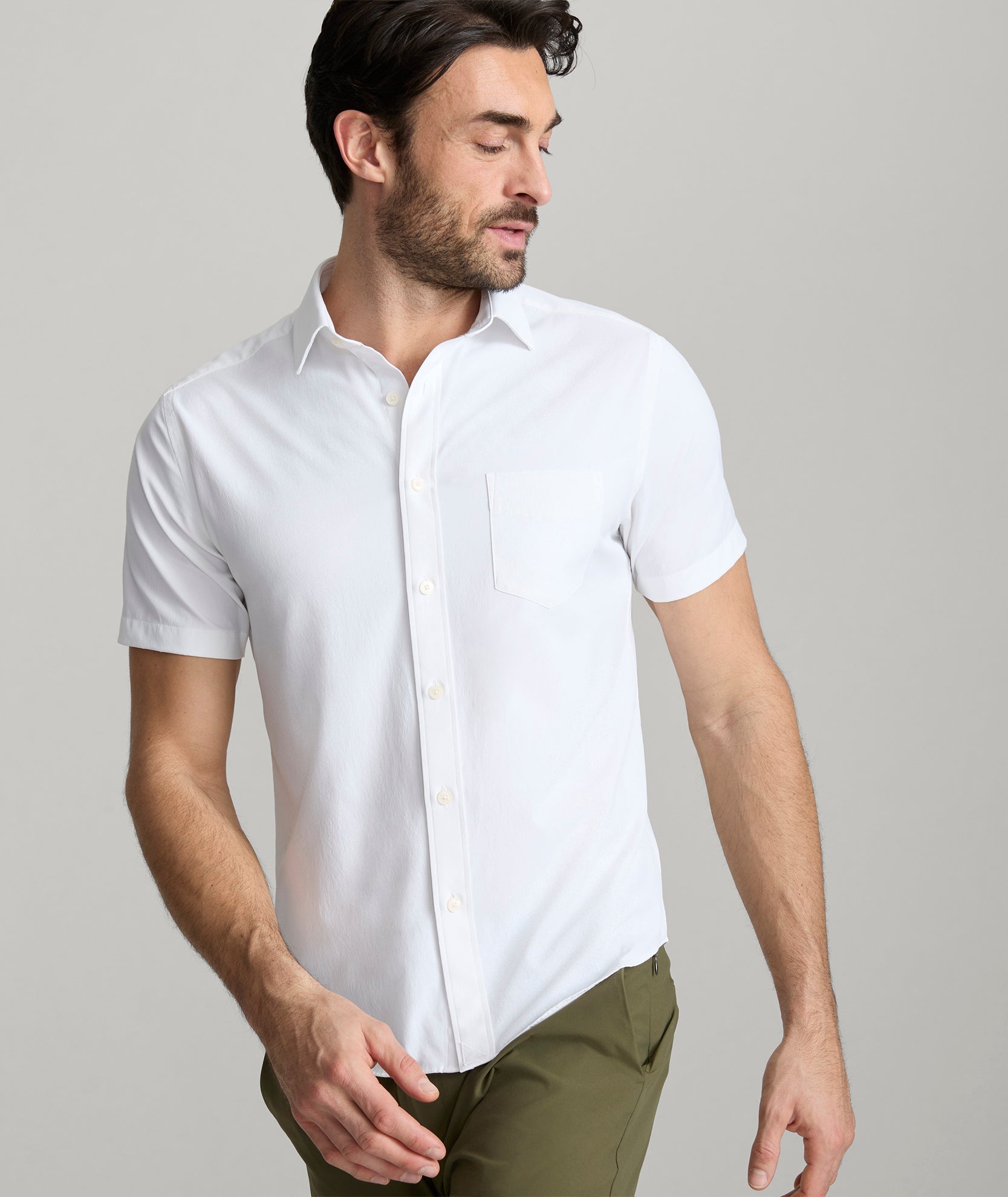 Chemise Gironde à manches courtes haute performance