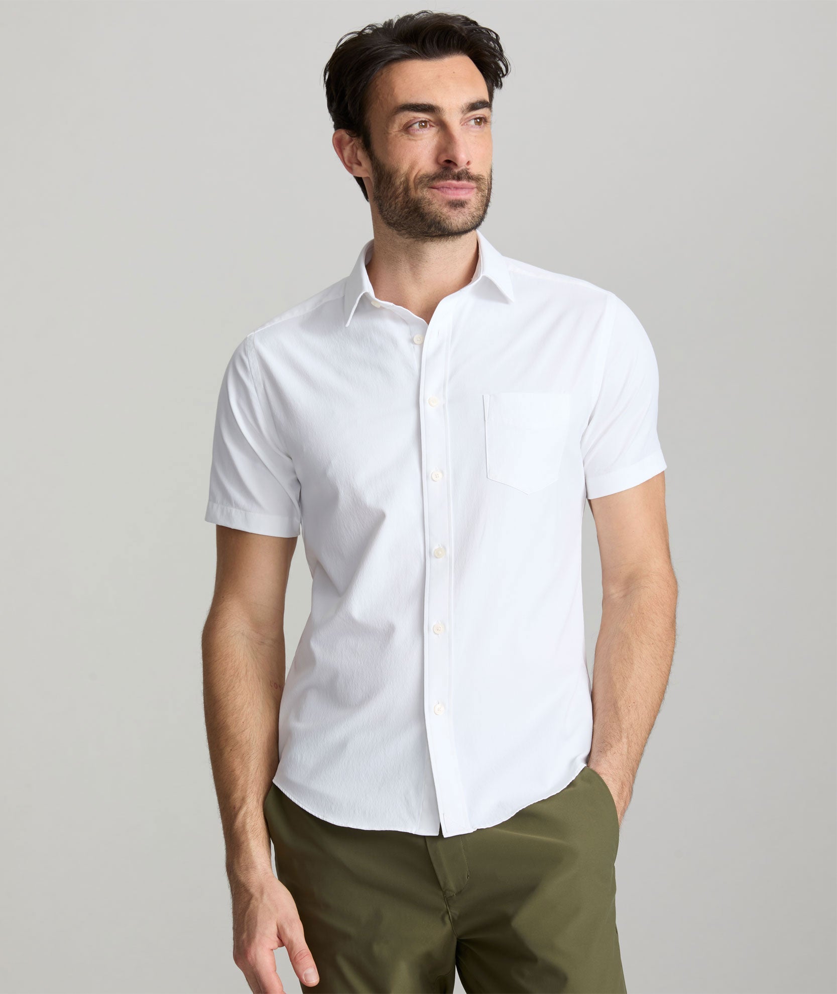 Chemise Gironde à manches courtes haute performance