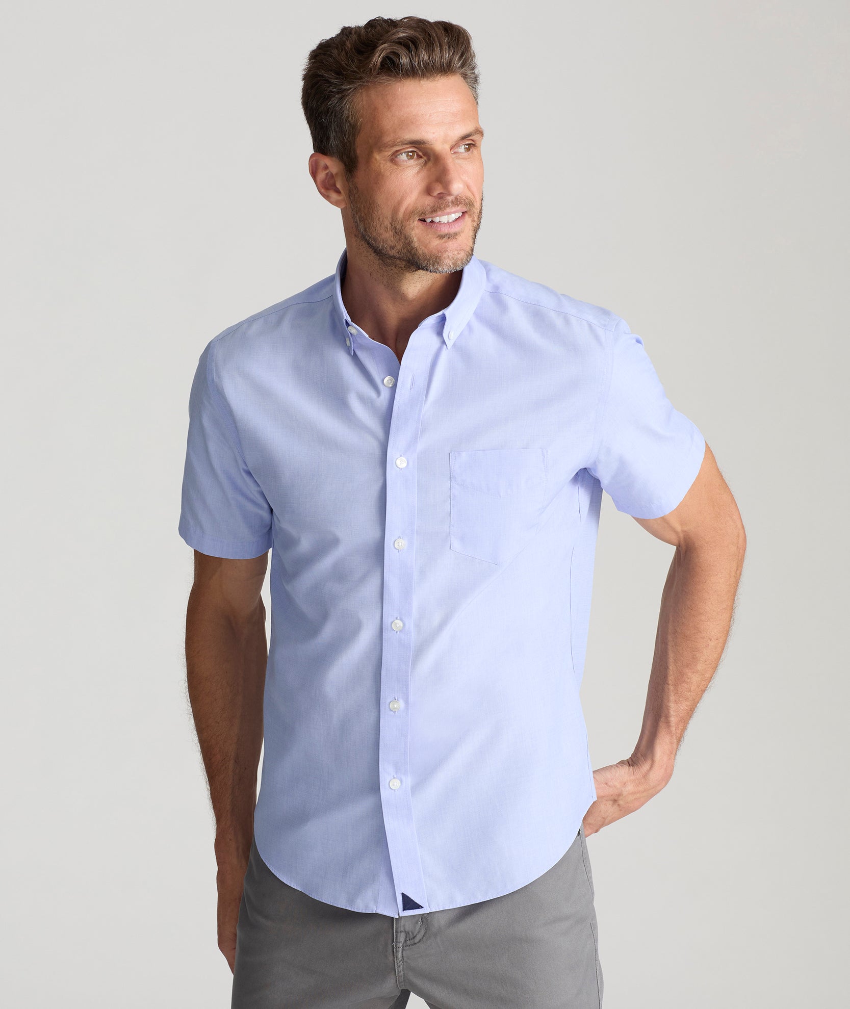 Chemise Hillstowe à manches courtes infroissable