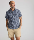 Chemise Morningside à manches courtes délavée vintage