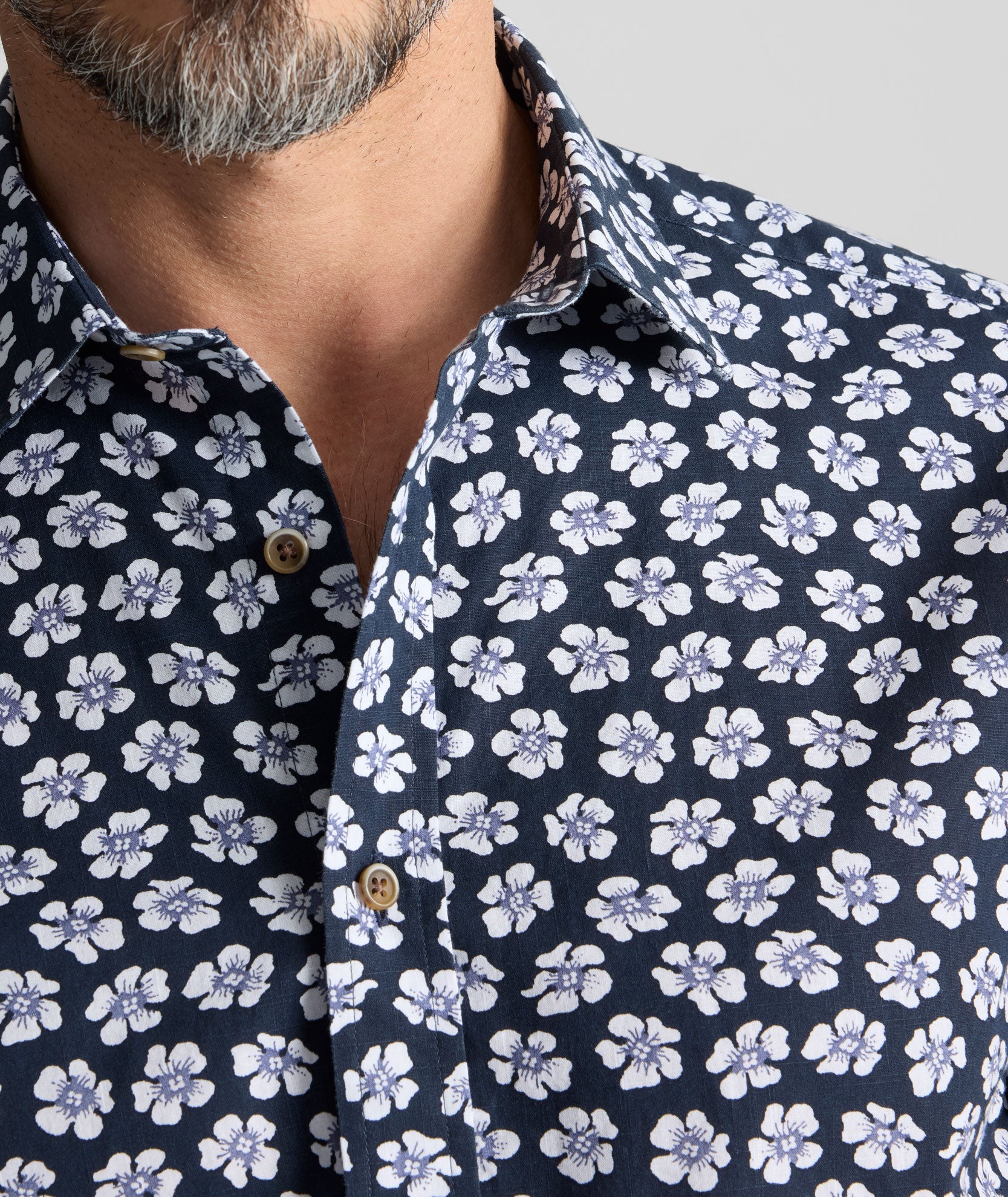 Chemise Morningside à manches courtes délavée vintage