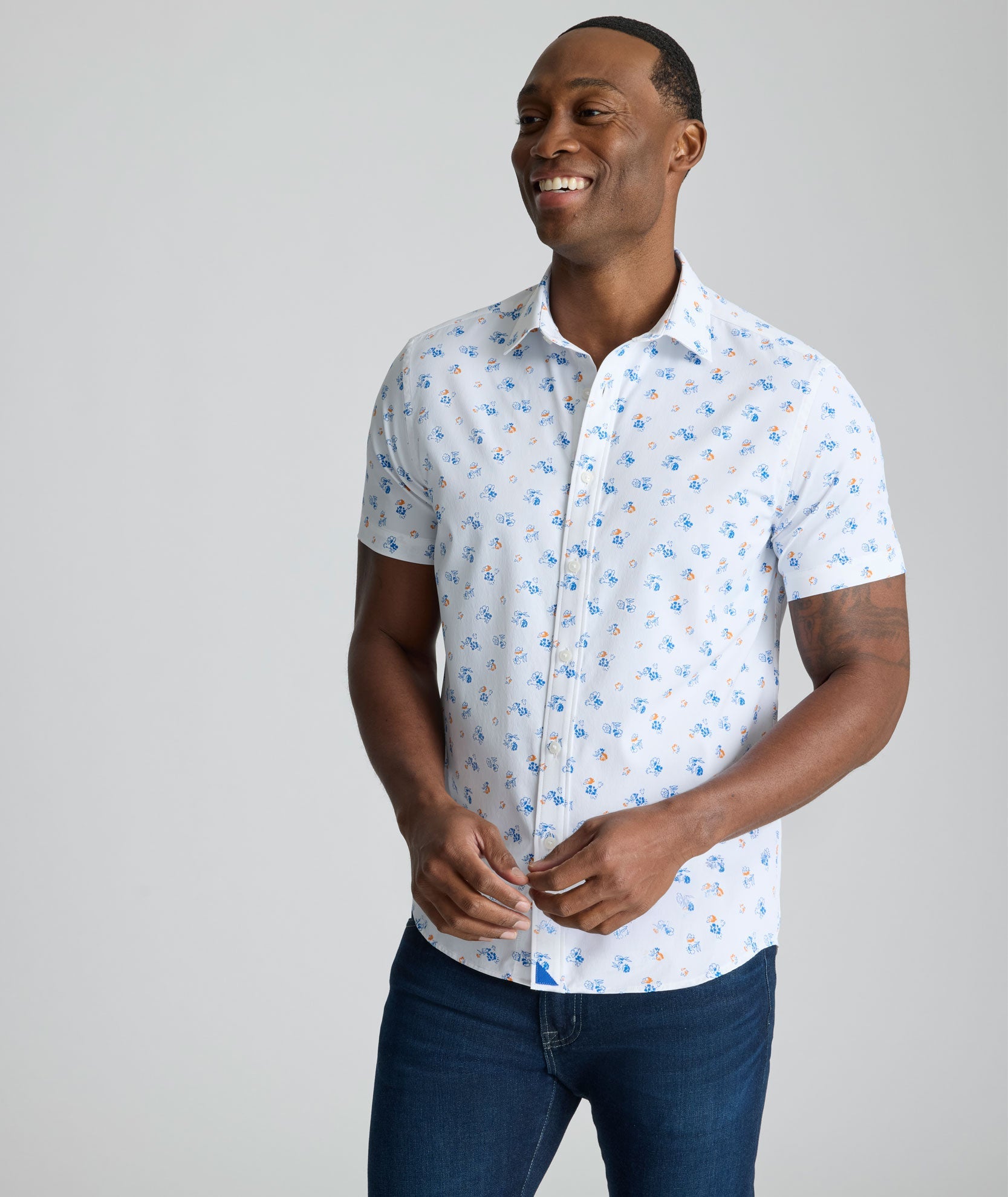 Chemise à manches courtes Opal performante