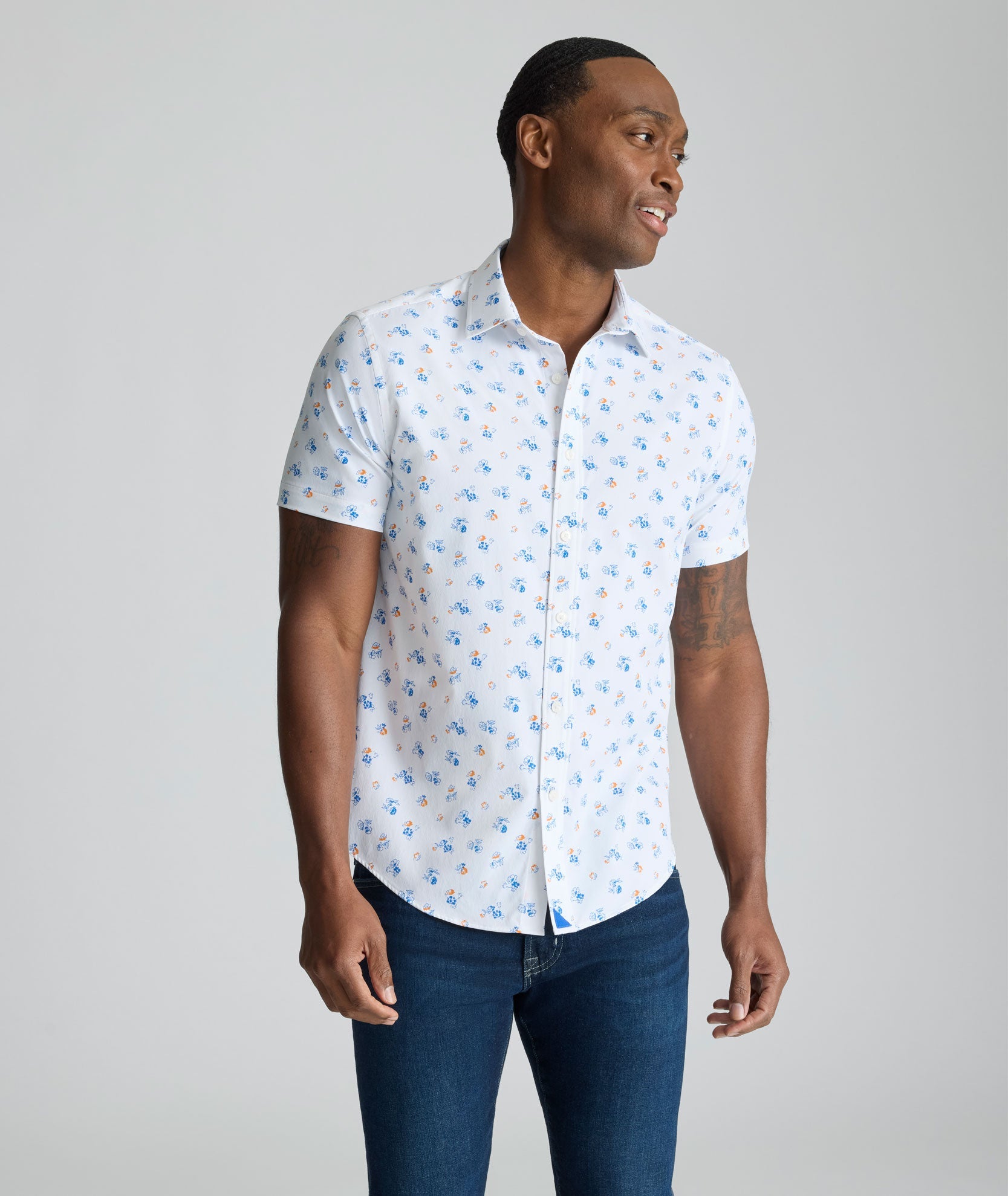 Chemise à manches courtes Opal performante