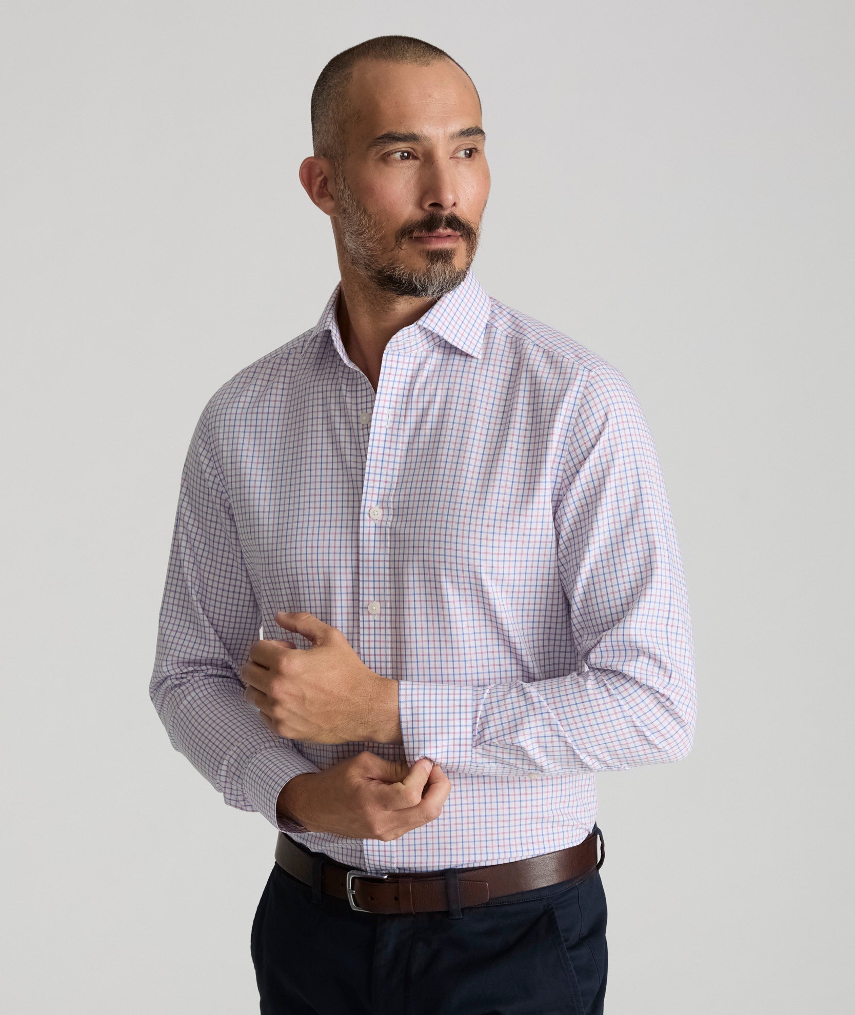 Chemise infroissable