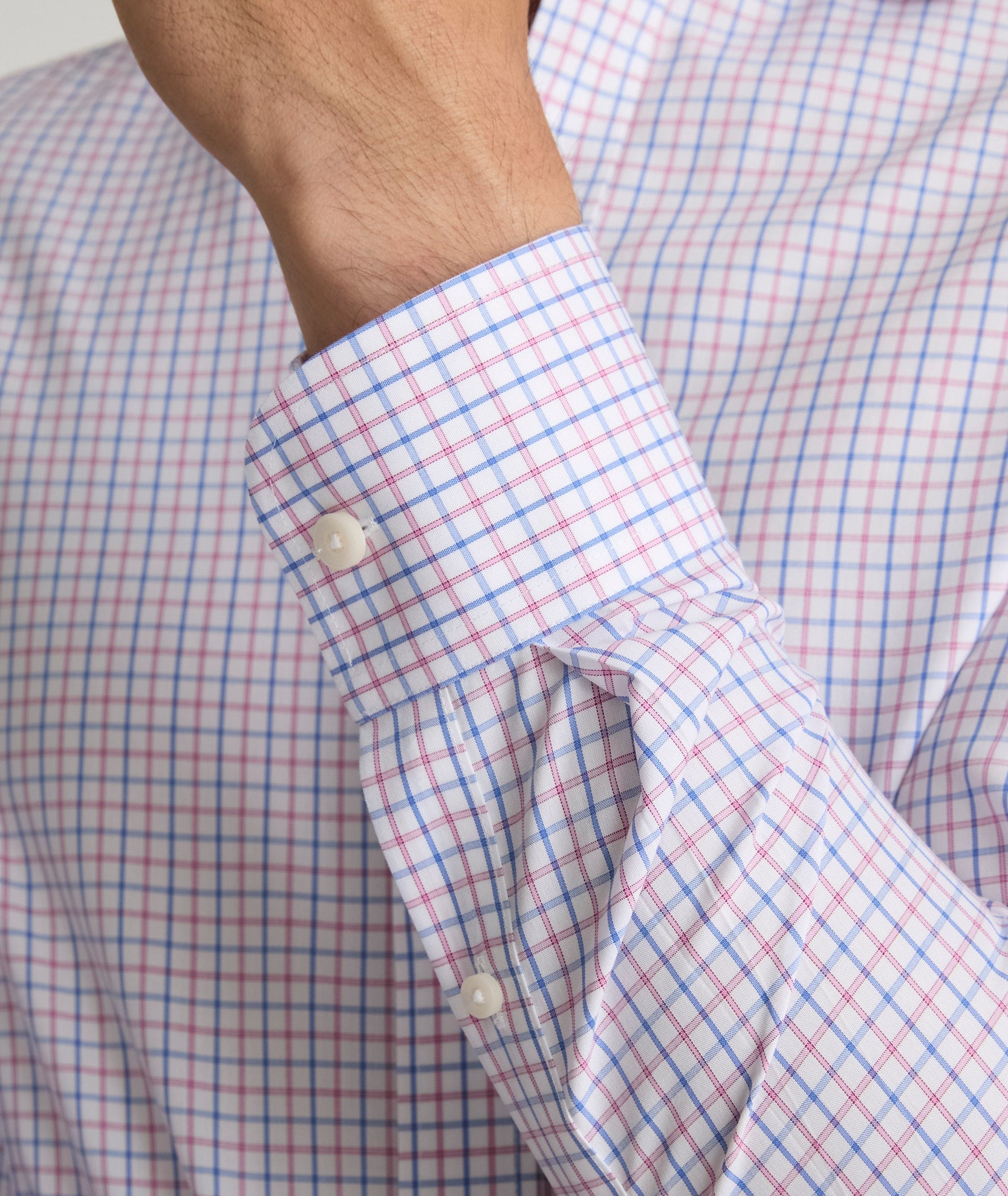 Chemise infroissable