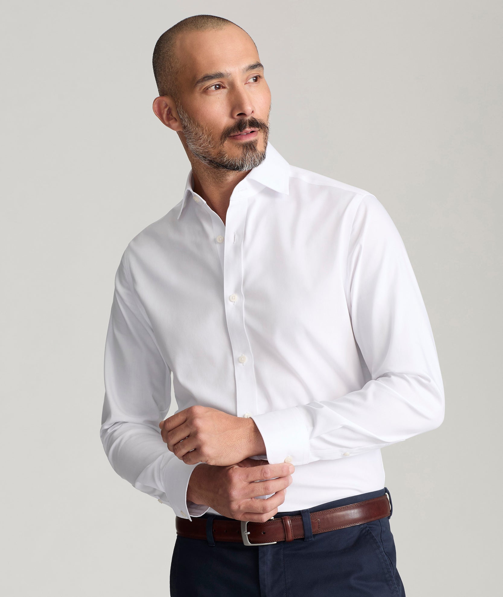Chemise habillée infroissable