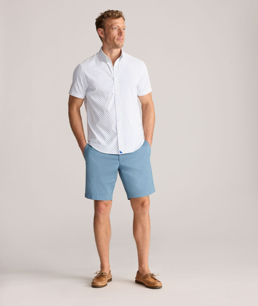 Chemise Van Meter performance à manches courtes