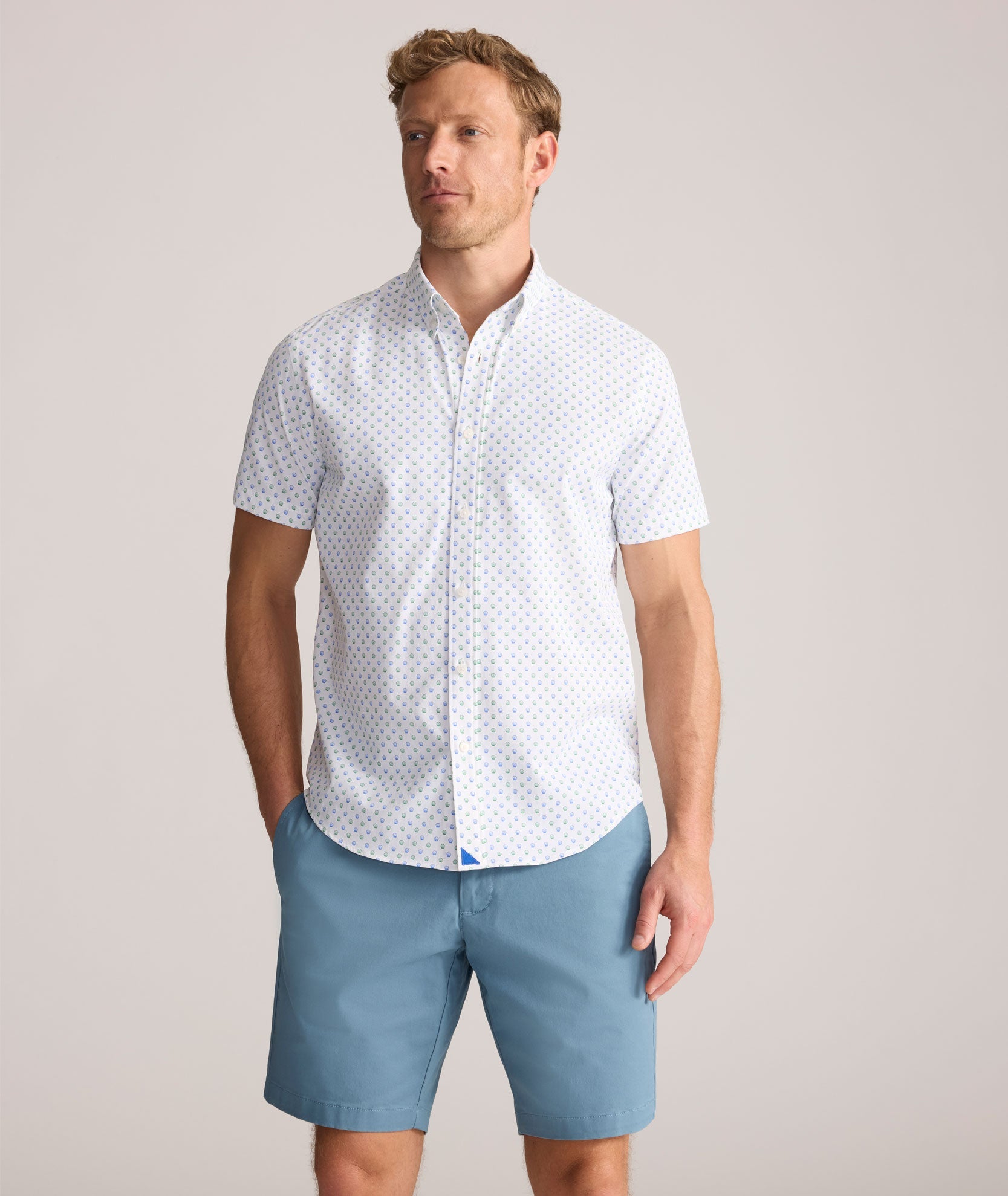 Chemise Van Meter performance à manches courtes