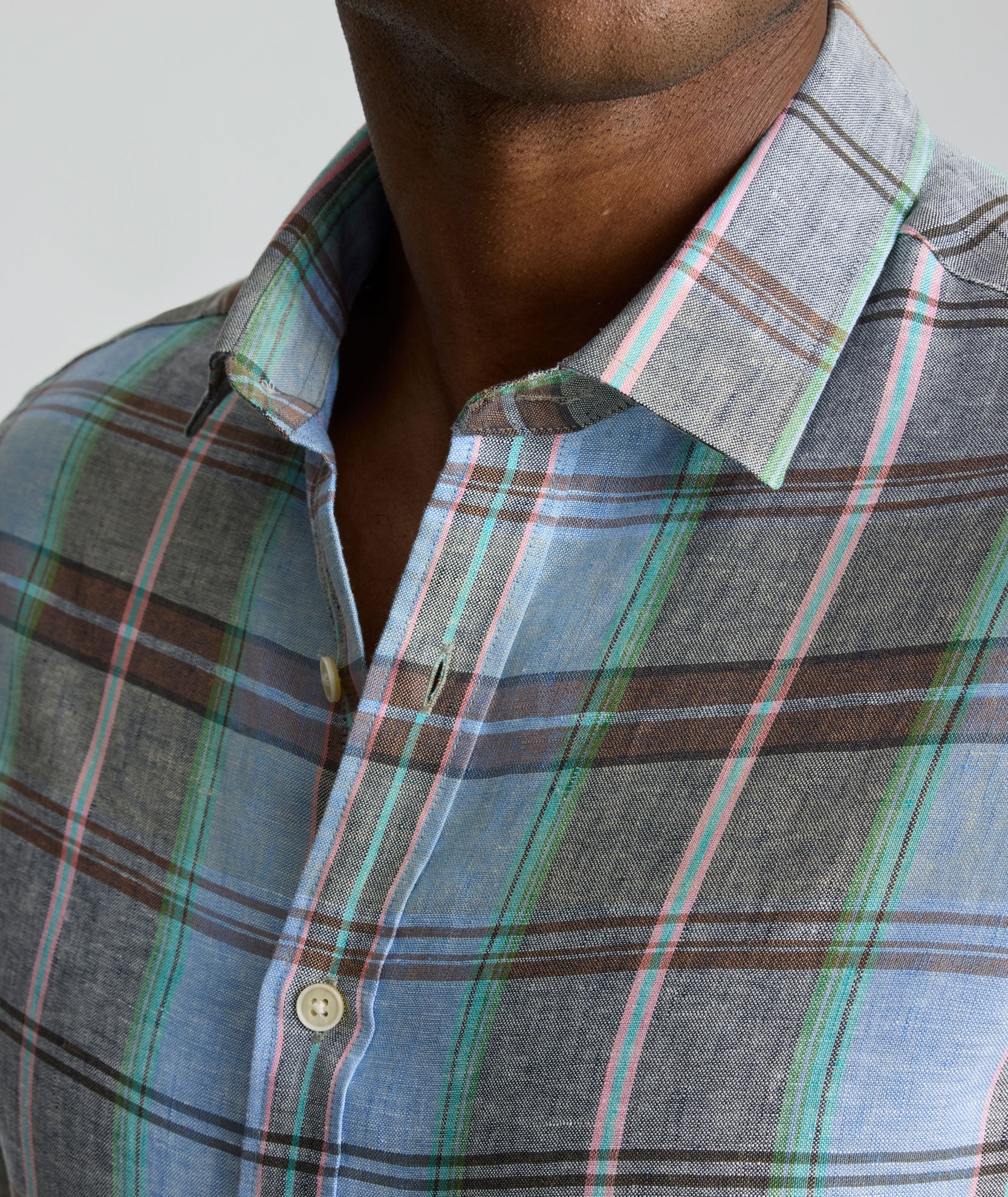 Chemise en lin Vaughn infroissable