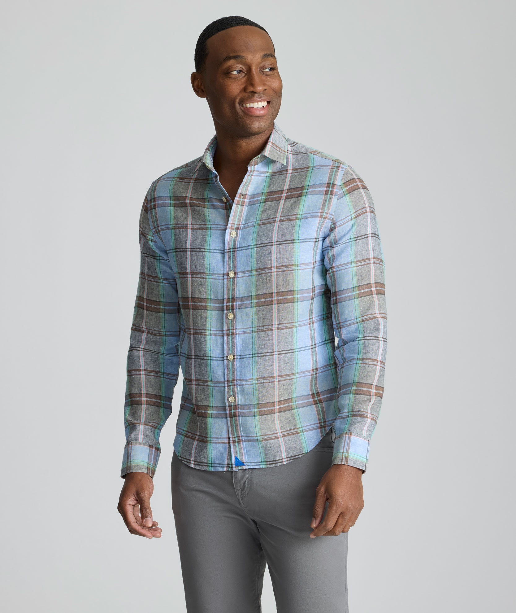 Chemise en lin Vaughn infroissable
