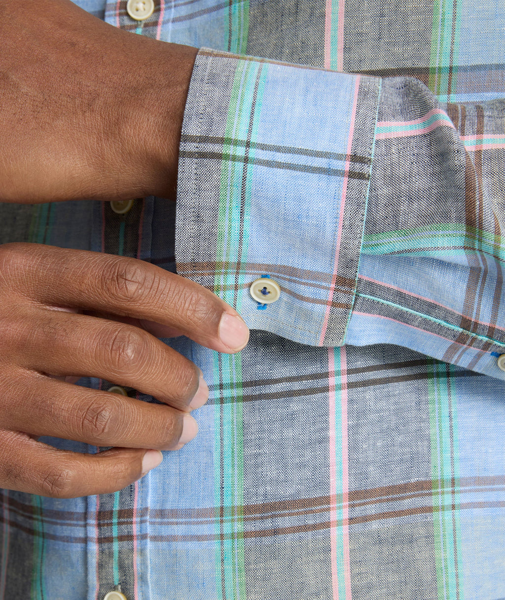 Chemise en lin Vaughn infroissable